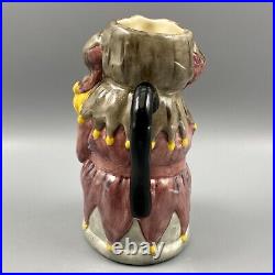 The Jester Toby Jug D6910 2419/2500 Royal Doulton 1991 England COA