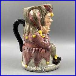 The Jester Toby Jug D6910 2419/2500 Royal Doulton 1991 England COA