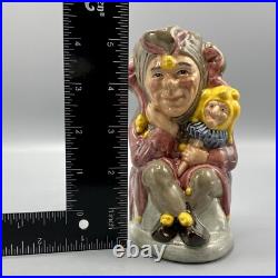 The Jester Toby Jug D6910 2419/2500 Royal Doulton 1991 England COA