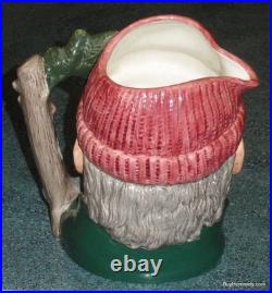 The Lumberjack Royal Doulton Character Toby Jug D6610 AWESOME MAN CAVE GIFT