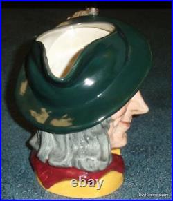 The Pied Piper Character Toby Jug D6403 Royal Doulton Rare Collectible Gift