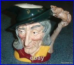 The Pied Piper Character Toby Jug D6403 Royal Doulton Rare Collectible Gift