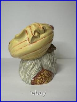 The Snake Charmer Royal Doulton D6912 Large Character Toby Jug Mug 1991 with COA