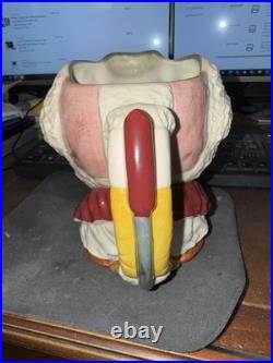 Toby Character Jug, The Clown, #D6322, 1950, Royal Doulton, Large 6 RD-1 RARE