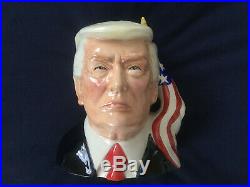 Toby jug. Character jug. DONALD TRUMP. President. Political. Republican