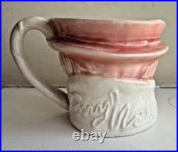 Tony Weller White with Pink Glaze D5531 Small Royal Doulton Character Jug