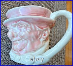 Tony Weller White with Pink Glaze D5531 Small Royal Doulton Character Jug