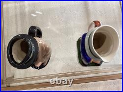 Two Large Winston Churchill Character Toby Jug s 9 Royal Doulton & Spode