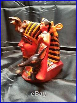 ULTRA RARE Royal Doulton Flambe The Pharaoh D7028 Toby Character Jug