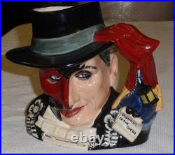 ULTRA RARE Royal Doulton Phantom Of The Opera Character Toby Jug D7017 GIFT