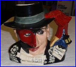 ULTRA RARE Royal Doulton Phantom Of The Opera Character Toby Jug D7017 GIFT