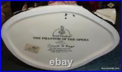 ULTRA RARE Royal Doulton Phantom Of The Opera Character Toby Jug D7017 GIFT