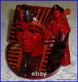 ULTRA RARE Royal Doulton The Pharaoh Figurine D7028 Toby Character Jug