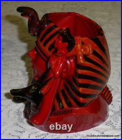 ULTRA RARE Royal Doulton The Pharaoh Figurine D7028 Toby Character Jug