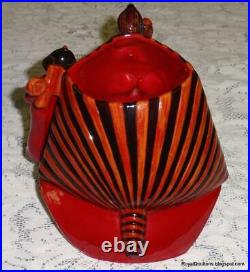 ULTRA RARE Royal Doulton The Pharaoh Figurine D7028 Toby Character Jug