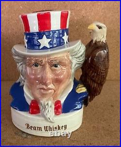 UNCLE SAM Liquor Decanter ROYAL DOULTON Character Jug