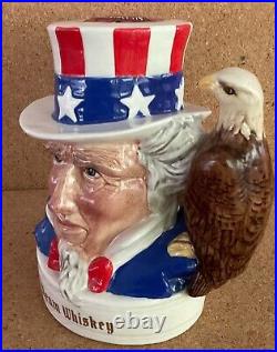 UNCLE SAM Liquor Decanter ROYAL DOULTON Character Jug