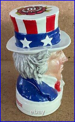 UNCLE SAM Liquor Decanter ROYAL DOULTON Character Jug