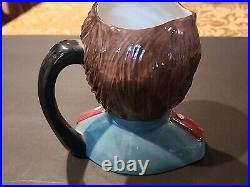 Ultra Rare Royal Doulton Mid Size Character Jug John Lennon Beatles D6725
