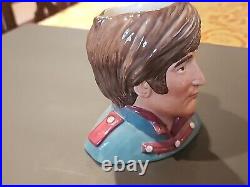 Ultra Rare Royal Doulton Mid Size Character Jug John Lennon Beatles D6725