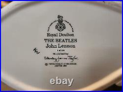Ultra Rare Royal Doulton Mid Size Character Jug John Lennon Beatles D6725