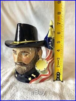 Ulysses S Grant Lg Character Toby Jug Mug Prestige Collectors Ceramics Civil War