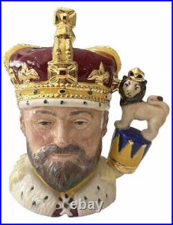 VERY RARE Royal Doulton King Edward VII D6923 Character Jug RDICC LIMITED EDN