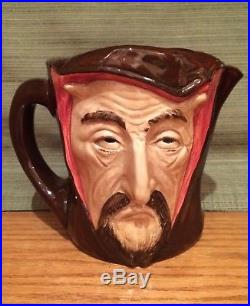 VERY RARE Royal Doulton Large Double Sided Mephistopheles Character Jug