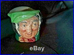 VERY RARE Royal Doulton SAIREY GAMP Mini Character Toby Jug Mug Toothpick Holder