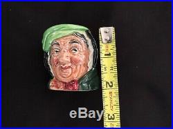 VERY RARE Royal Doulton SAIREY GAMP Mini Character Toby Jug Mug Toothpick Holder