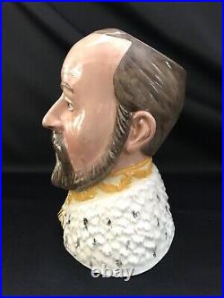 VINTAGE ROYAL DOULTON EDWARD VII D7154 Large Toby Character Jug LTD ED 132/1000