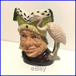 VINTGE Royal Doulton Ugly Duchess Large Character JUG D6599 Hand Painted English