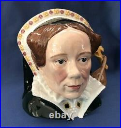 VTG 2003 Royal Doulton Classics QUEEN MARY I Character Jug D7188 withCOA 7 1/2