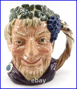 VTG BACCHUS Royal Doulton D 6499 Large Character Toby Jug 1958