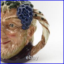 VTG BACCHUS Royal Doulton D 6499 Large Character Toby Jug 1958