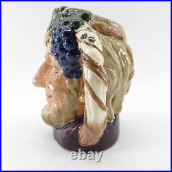 VTG BACCHUS Royal Doulton D 6499 Large Character Toby Jug 1958