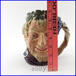 VTG BACCHUS Royal Doulton D 6499 Large Character Toby Jug 1958