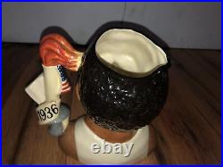 VTG Jesse Owens Royal Doulton Toby Mug Character Jug 1996 D7019 USA Olypmics