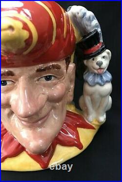 VTG Royal Doulton Character Toby Jug PUNCH & JUDY D6946 withCOA 1261/2500 7 TALL