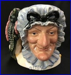 VTG Royal Doulton Character Toby Jug PUNCH & JUDY D6946 withCOA 1261/2500 7 TALL