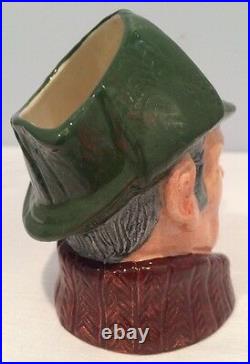 VTG Royal Doulton The Sleuth Small Character Jug D6635 Signed By Michael Doulton