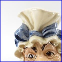 VTG THE COOK AND THE CHESHIRE CAT Royal Doulton D 6842 Large Character Toby Jug