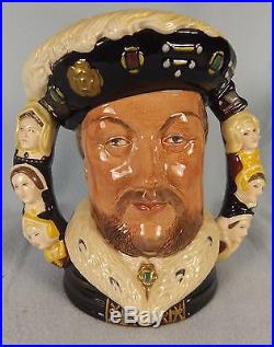 Very Rare Royal Doulton Henry VIII Limited Edition Character Jug No 155/1991