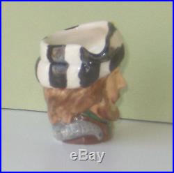 Very Rare Royal Doulton Miniature Trapper Character Jug Excellent Condition