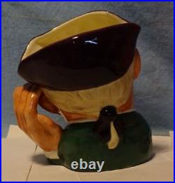 Very Rare Vintage Ard of Earring Royal Doulton Character Jug Small