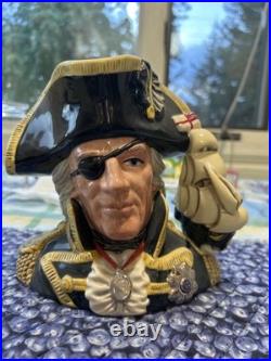 Vice-Admiral Lord Nelson Character Jug of The Year 1993. Mint Condition