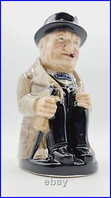 Vintage 1940 Royal Doulton 5½ Winston Churchill Prime Minister Jug