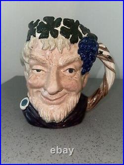 Vintage 1958 Royal Doulton Character Toby Mug BACCHUS #D6499 GREEK GOD OF WINE