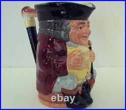 Vintage 1965 ROYAL DOULTON 6.25 Jolly Toby n Blue CHARACTER JUG Mint Condition