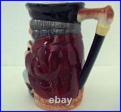 Vintage 1965 ROYAL DOULTON 6.25 Jolly Toby n Blue CHARACTER JUG Mint Condition
